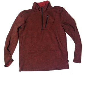 Lot of 5 zipper workout pullovers